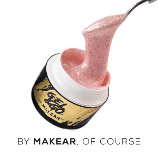 MAKEAR Gel&Go Builder Gél No.GG20 Milky Glitter 15ml