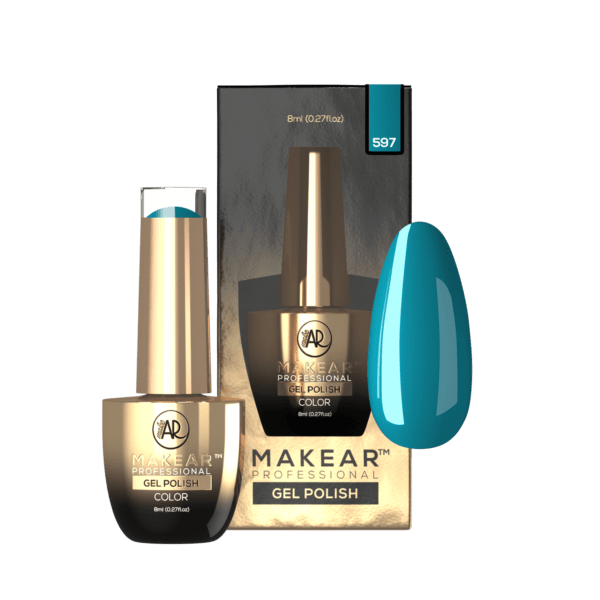 MAKEAR Gel Polish 8ml No.597 - Image 2