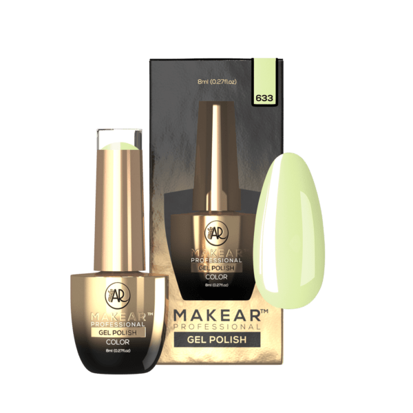 MAKEAR Flover Collection Gel Polish 8ml No.633 Sage - Image 2