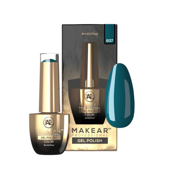 MAKEAR Gel Polish 8ml No.837 - Image 2