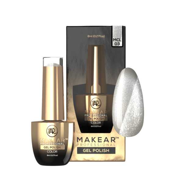 MAKEAR Moonlight Disco Gel Polish 8ml No.MCL03 - Image 2