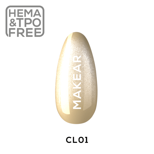 MAKEAR Cat Eye Gel Polish 8ml - HEMA-FREE - No.CL01