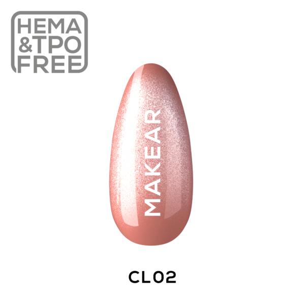 MAKEAR Cat Eye Gel Polish 8ml - HEMA-FREE - No.CL02