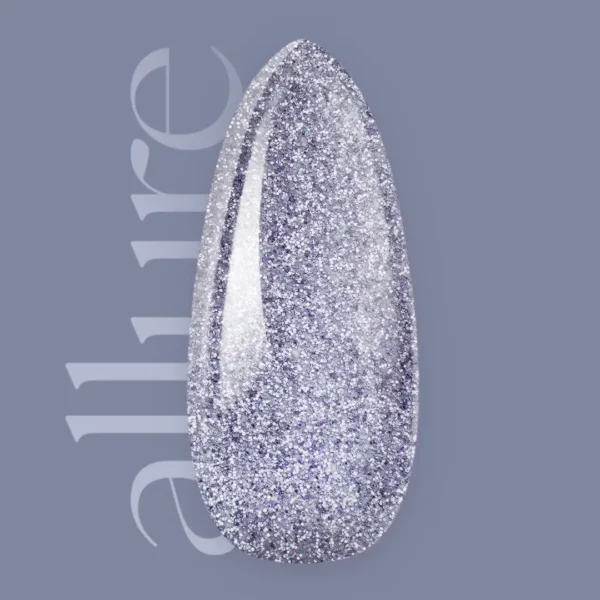 Allure R163 prémium acélszürke reflektív gél lakk - 10ml