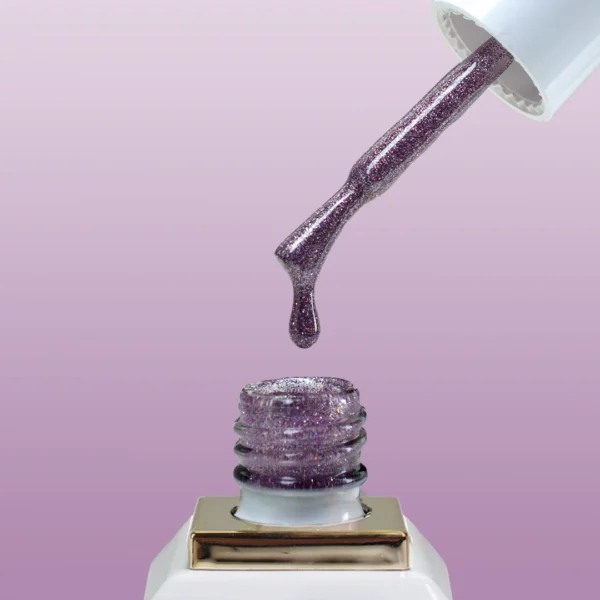Allure R164 prémium lila reflektív gél lakk - 10ml