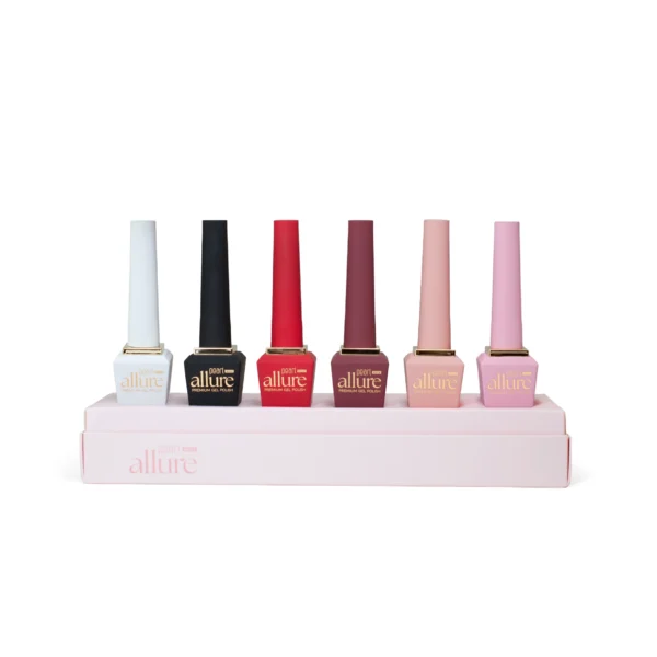 Allure Essentials prémium gél lakk kollekció - 6x10ml