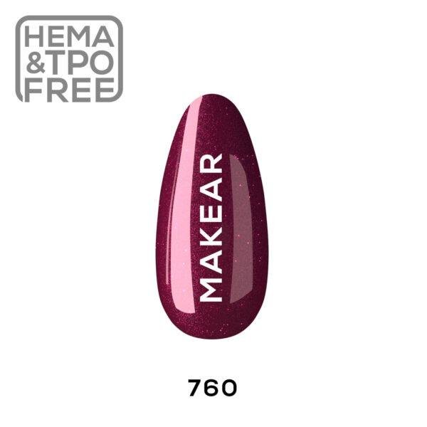 MAKEAR Gel Polish 8ml No.760