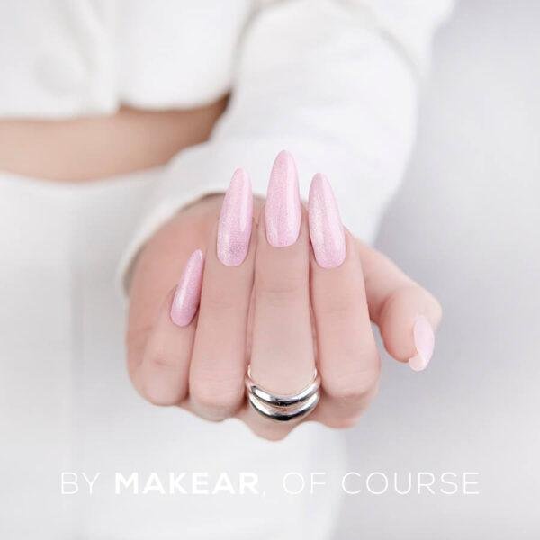 MAKEAR No Wipe Top 8 ml - Cat Eye Pink - Image 4